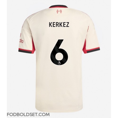 Liverpool Milos Kerkez #6 Udebanetrøje 2025-26 Kortærmet